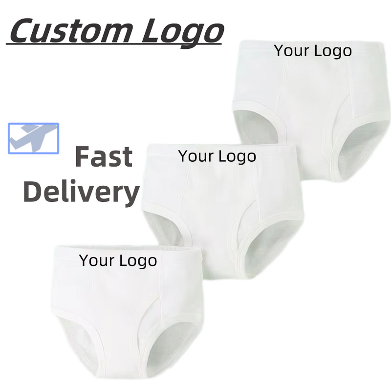 Boys Boxer Briefs Factory - OEM/ODM Your Logo Solid Soft Breathable Youth