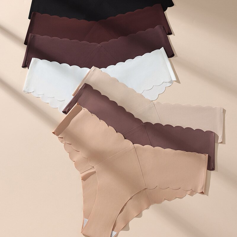 Women's Panties Factory - Wholesale Low-Waist Plus Size Quick Dry Solid