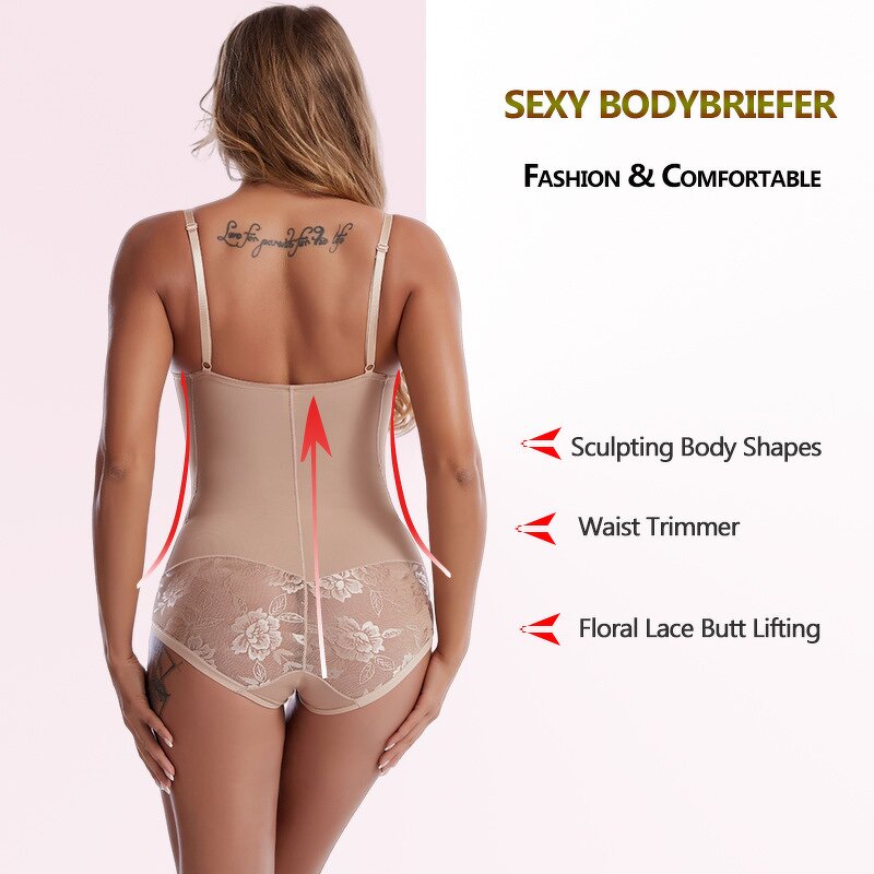Shapewear Bodysuit Factory - OEM/ODM Crotch Support Breast Thin Waist Lift