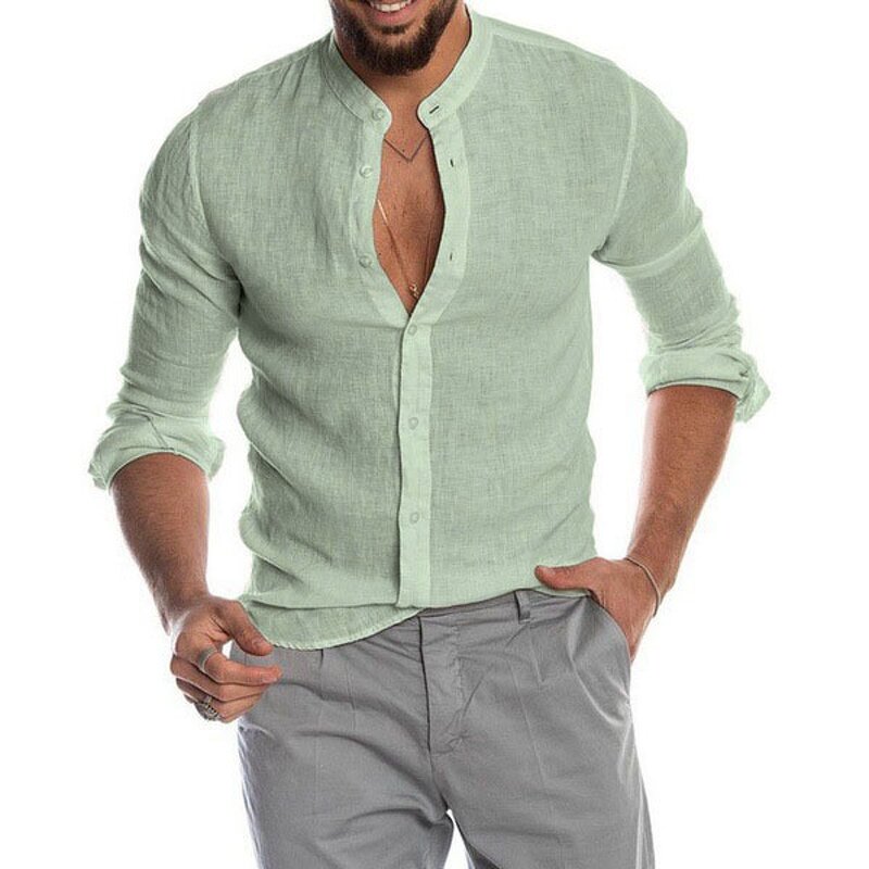 Men's Shirt Factory - OEM/ODM Custom Spring Summer Solid V-Neck Knitted