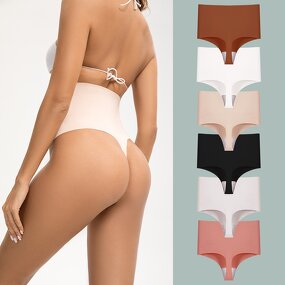 Women's Thongs Factory - Wholesale High Waist Sexy Seamless Soft Panties