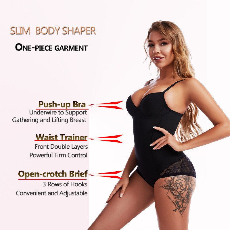 Shapewear Bodysuit Factory - OEM/ODM Crotch Support Breast Thin Waist Lift