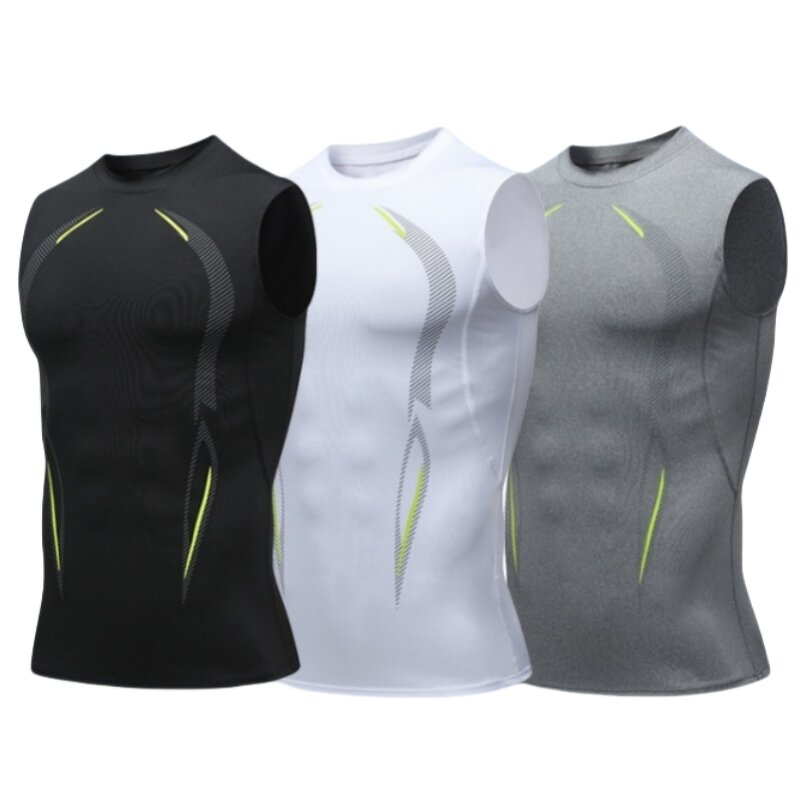 Tank Top Factory - OEM/ODM Custom Quick Dry Compression Running Fitness
