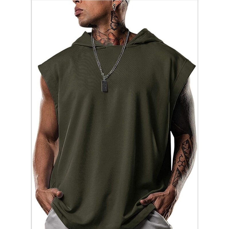 Pullover Top Factory - OEM/ODM Custom Summer Sports Sleeveless Hooded