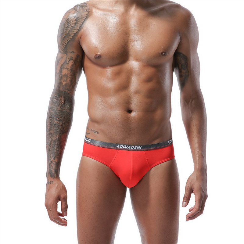 Men's Briefs Factory - OEM/ODM Custom Comfortable Youth Sexy Solid Color