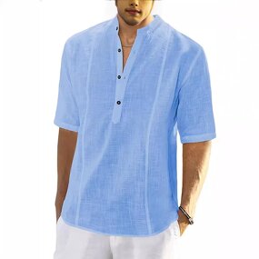 Men's Shirt Factory - OEM/ODM Custom Casual Haft Sleeve Woven Cotton
