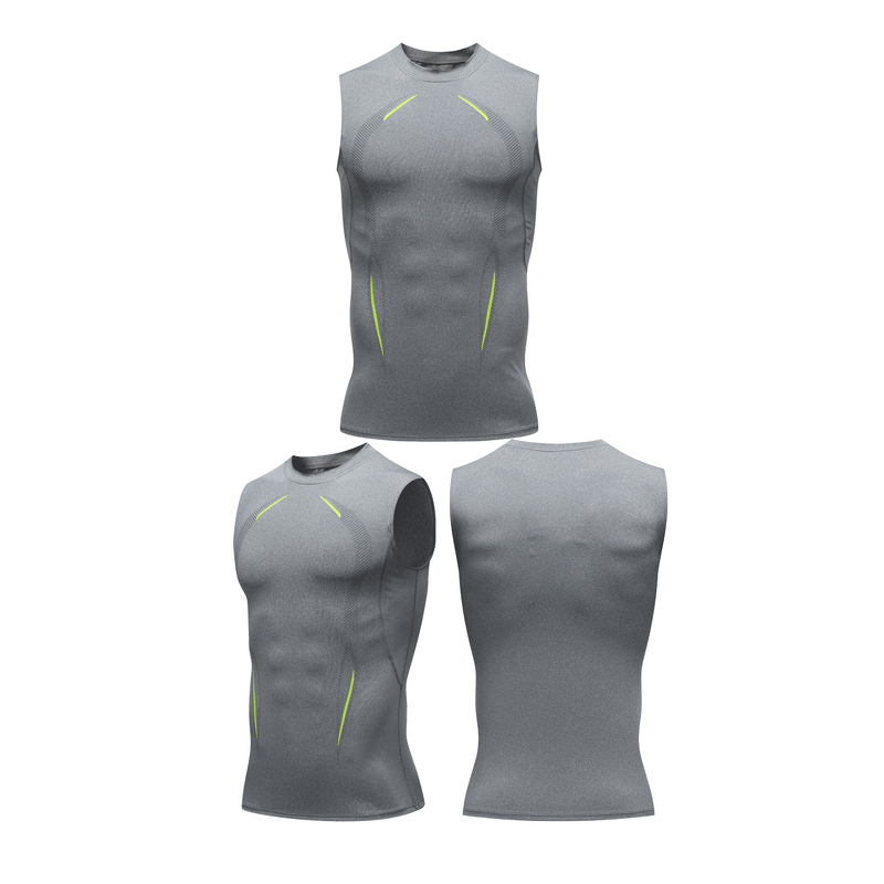 Tank Top Factory - OEM/ODM Custom Quick Dry Compression Running Fitness