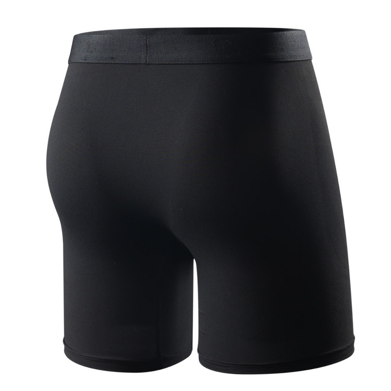 Men's Boxers Factory - OEM/ODM Custom Mid Waist Black Logo Briefs