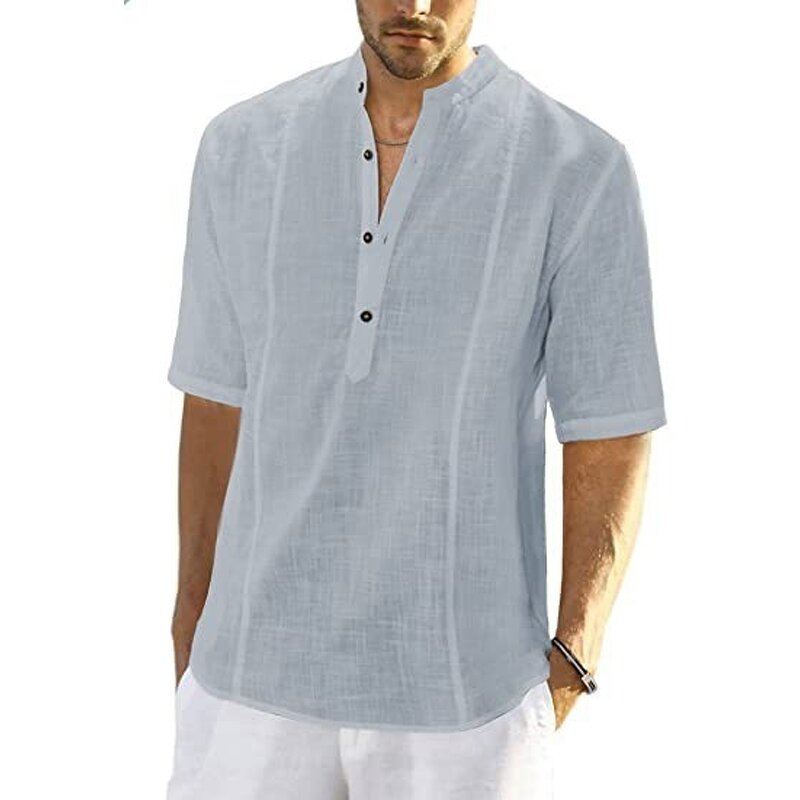 Men's Shirt Factory - OEM/ODM Custom Casual Haft Sleeve Woven Cotton