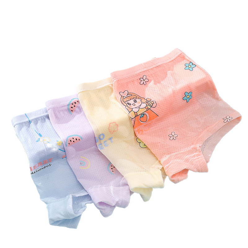 Girls Panties Factory - OEM/ODM Thin Modal Pink Cute Baby Breathable