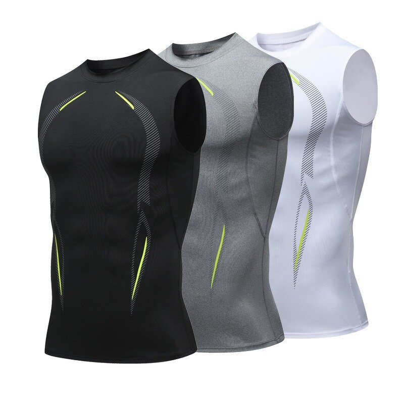 Tank Top Factory - OEM/ODM Custom Quick Dry Compression Running Fitness