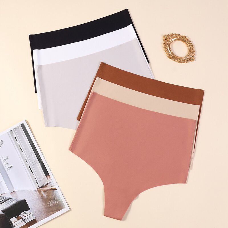 Women's Thongs Factory - Wholesale High Waist Sexy Seamless Soft Panties