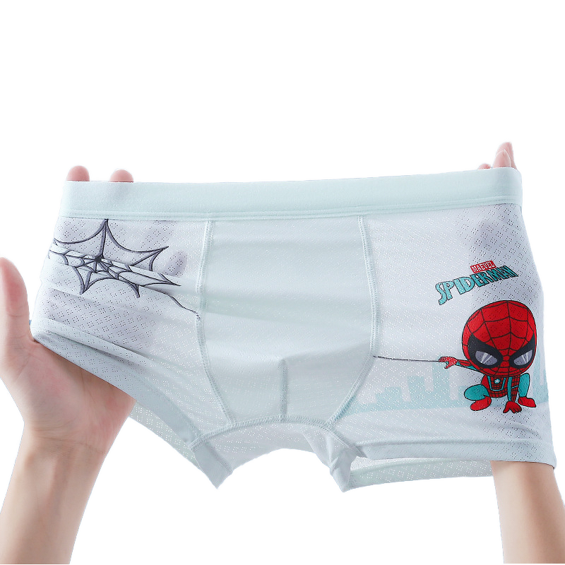 Boys Boxer Briefs Factory - OEM/ODM Mesh Cartoon Soft Breathable Comfortable