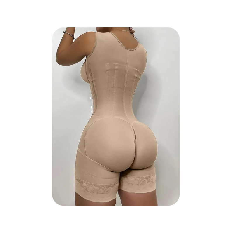 Shapewear Bodysuit Factory - OEM/ODM Zipper Thin Waist Elasticity Lift