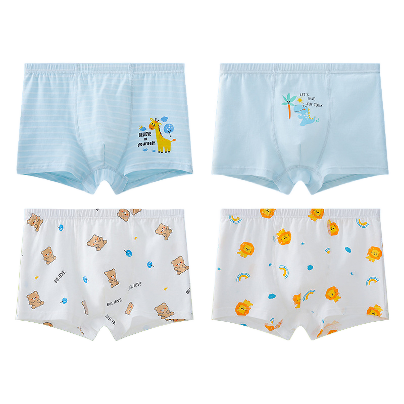 Boys Boxer Briefs Factory - OEM/ODM Trend Cartoon Cotton Breathable
