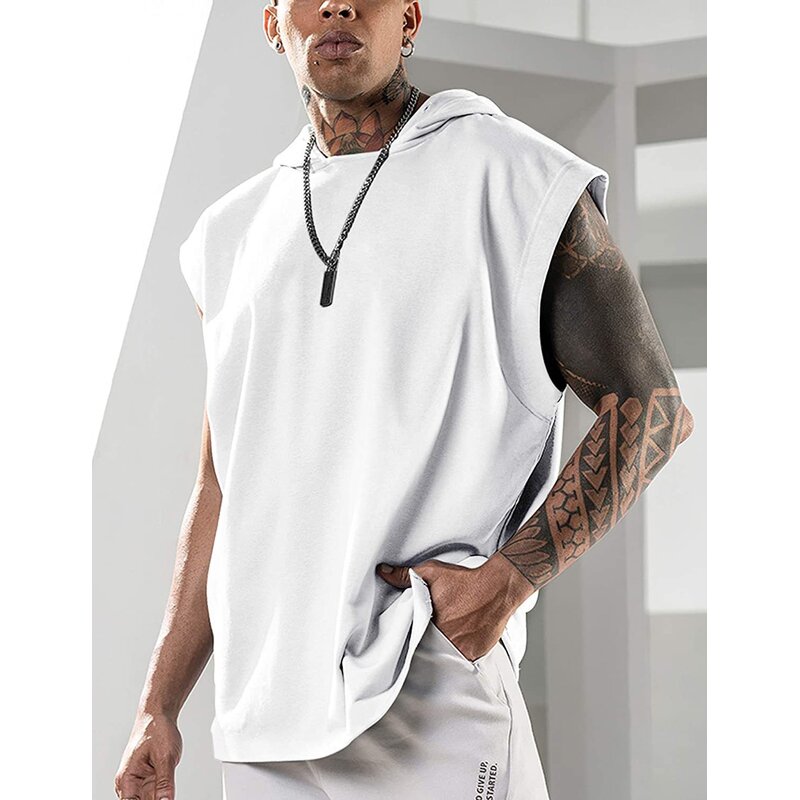 Pullover Top Factory - OEM/ODM Custom Summer Sports Sleeveless Hooded