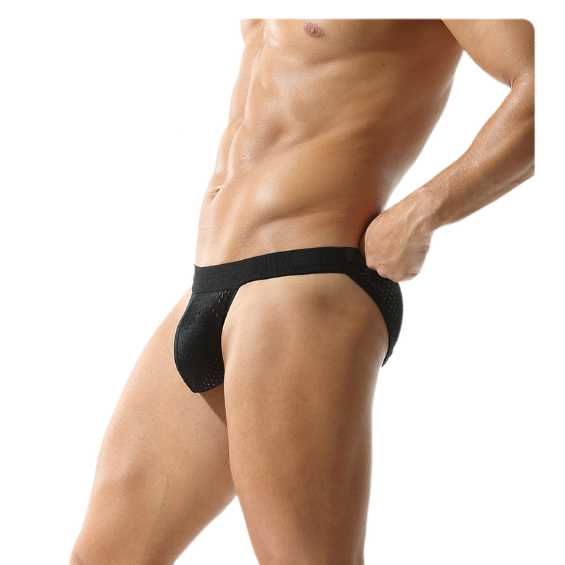 Men's Boxers Factory - OEM/ODM Custom Solid Mesh Low Rise Summer