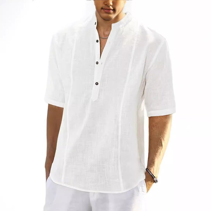 Men's Shirt Factory - OEM/ODM Custom Casual Haft Sleeve Woven Cotton