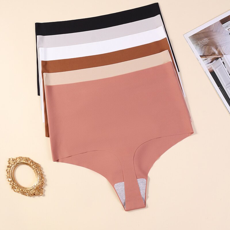 Women's Thongs Factory - Wholesale High Waist Sexy Seamless Soft Panties