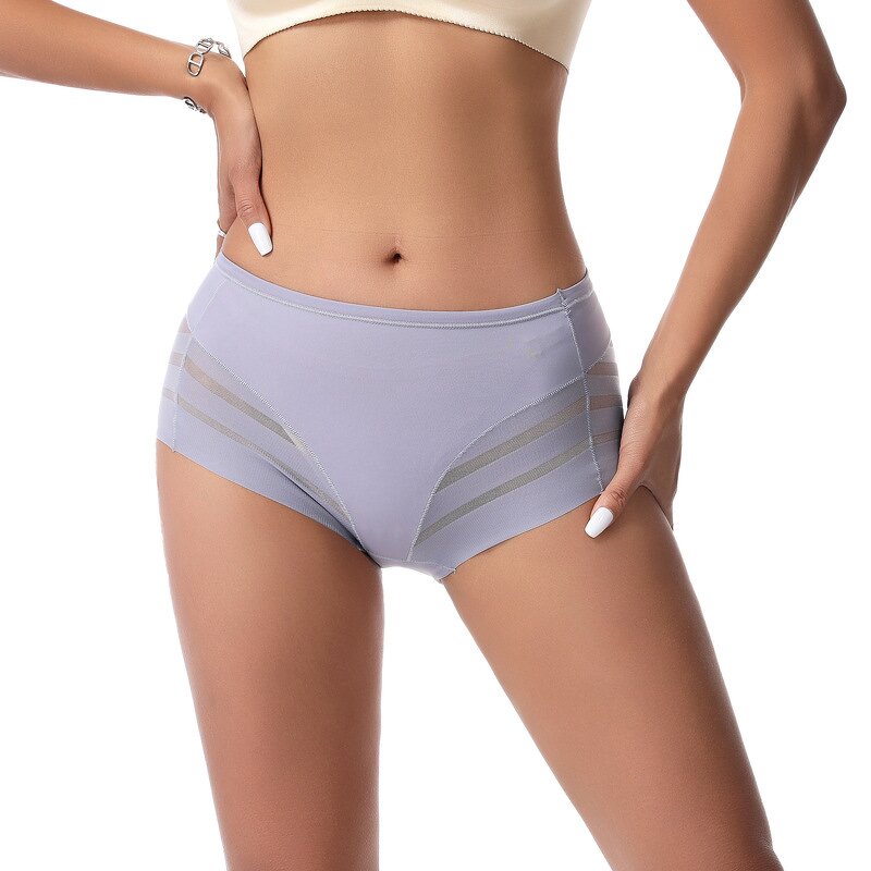 Women's Panties Factory - OEM/ODM Custom Sexy Mesh Mid-Waist Hollow
