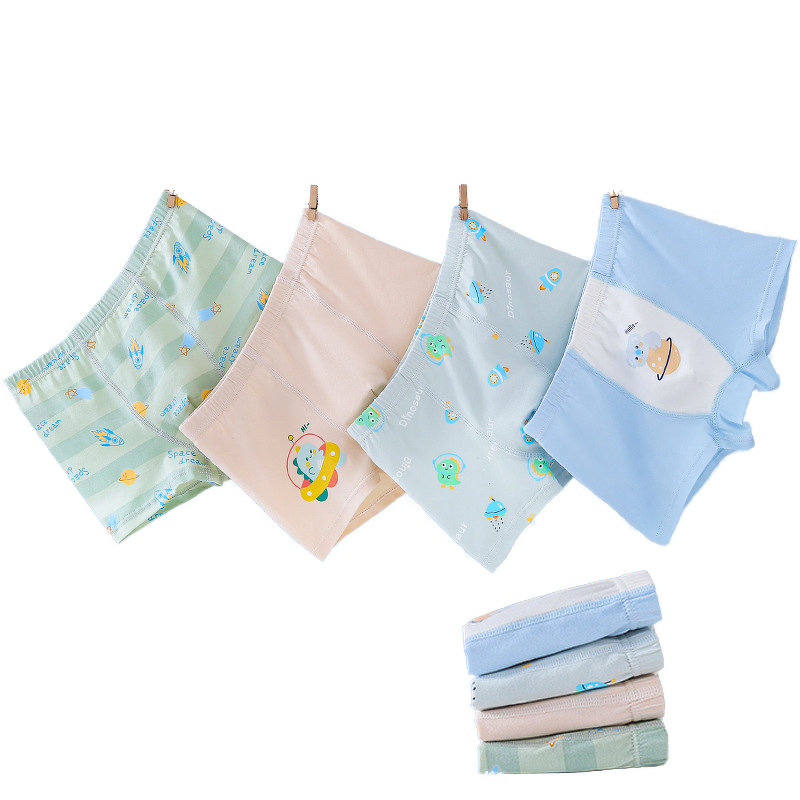 Boys Boxer Briefs Factory - OEM/ODM Cute Comfortable Carton Design Teenagers