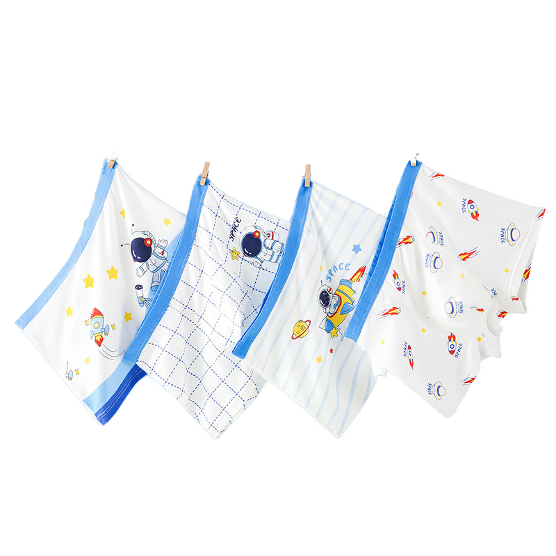Boys Boxer Briefs Factory - OEM/ODM Summer Thin Breathable Bamboo Fiber