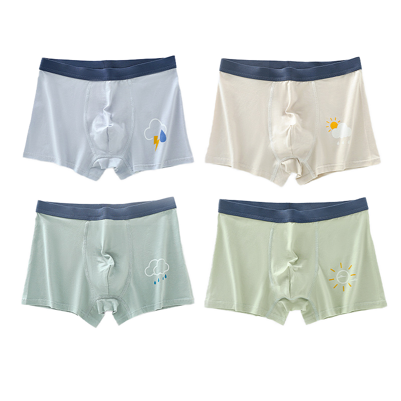 Boys Boxer Briefs Factory - OEM/ODM Simply Soft Breathable Teenager Design