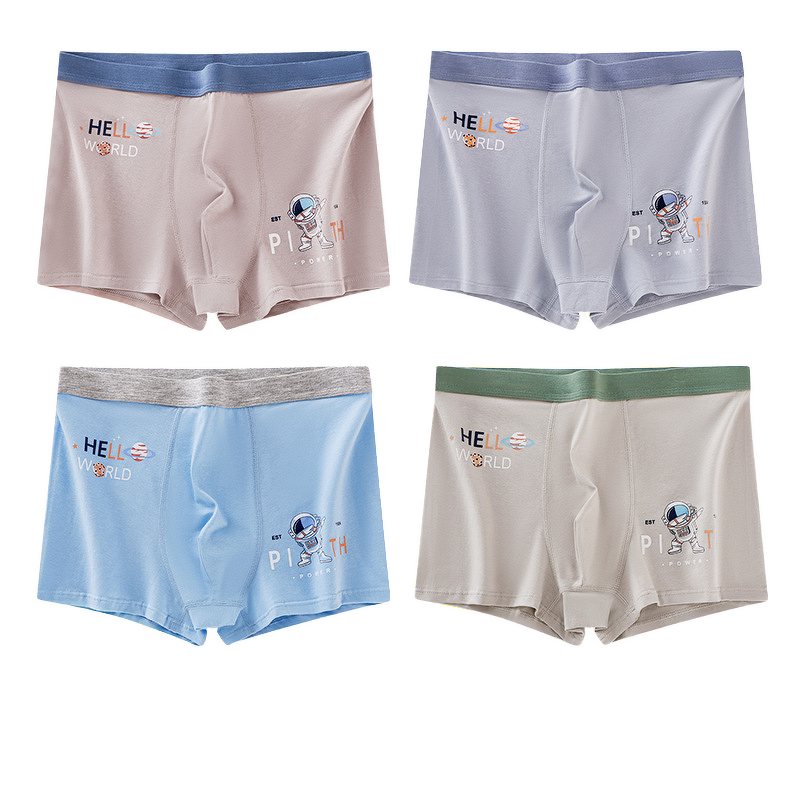 Boys Boxer Briefs Factory - OEM/ODM Simply Soft Breathable Teenager Design