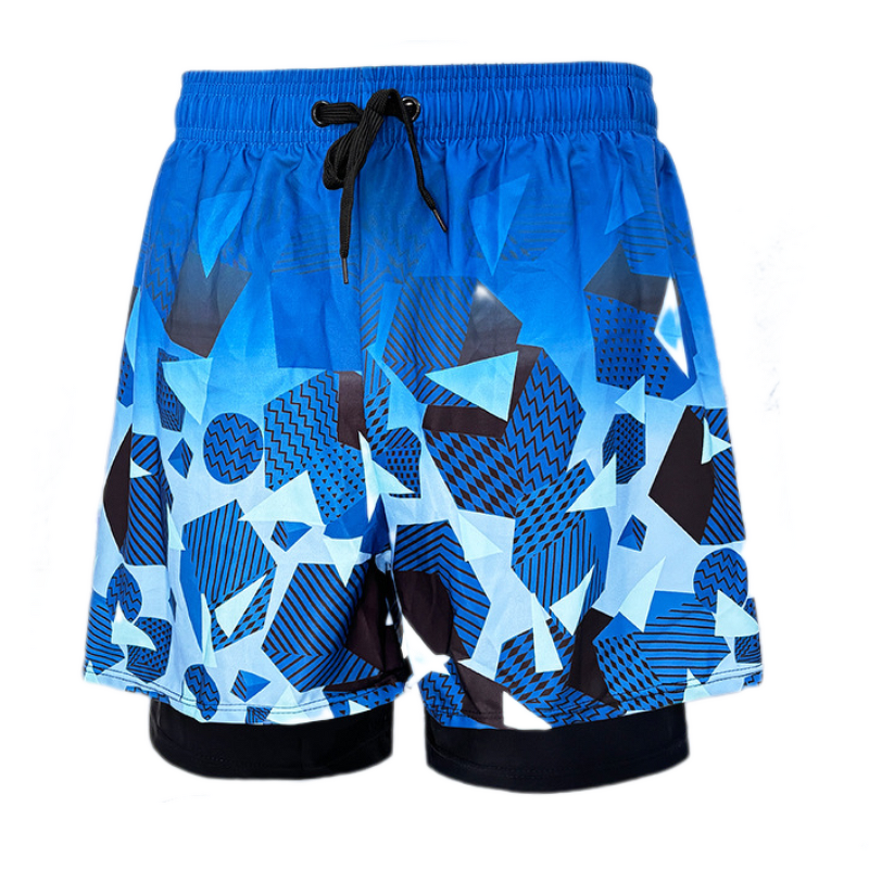 Swim Trunks Factory - OEM/ODM Double-Layer Quick-Dry Hot Spring Board