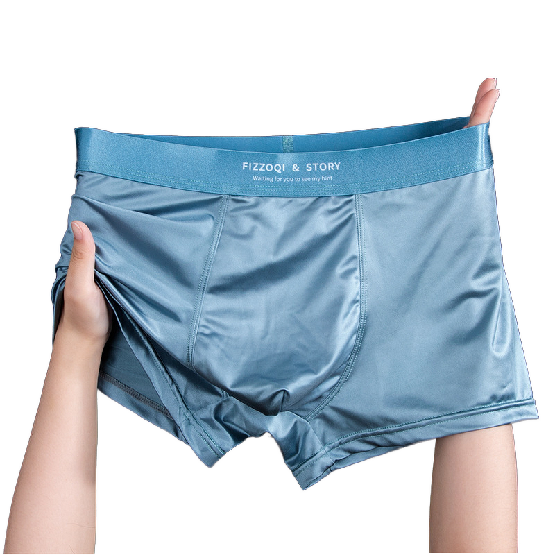 Men's Boxers Factory - OEM/ODM Custom Satin Ice Silk Breathable Underwear
