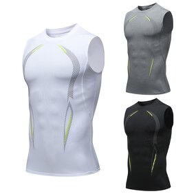 Tank Top Factory - OEM/ODM Custom Quick Dry Compression Running Fitness