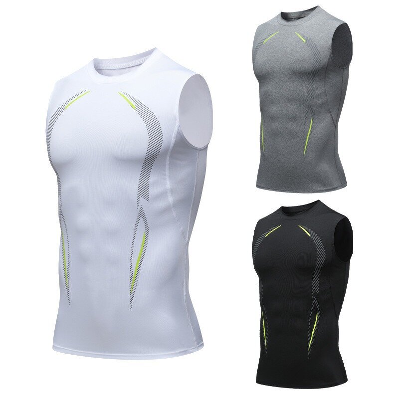 Tank Top Factory - OEM/ODM Custom Quick Dry Compression Running Fitness