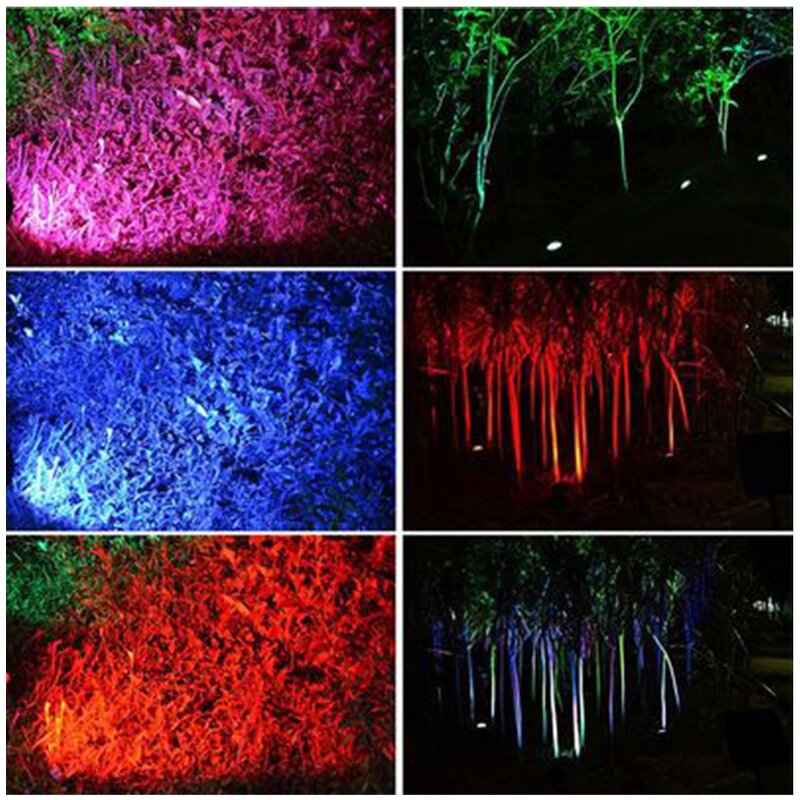 Solar Underwater Light Manufacturer - OEM 3W Colorful 6V Waterproof