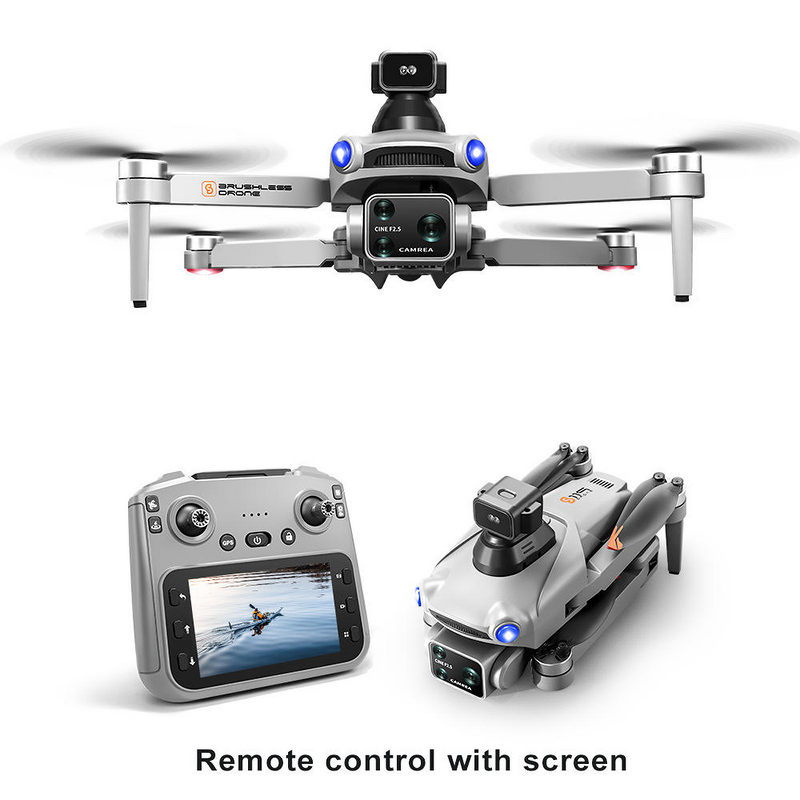 GPS Drone Factory - OEM B8S 4K Camera Foldable Brushless 3KM Transmission