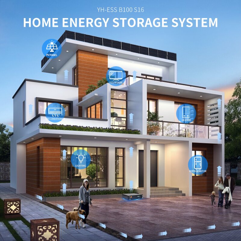 Energy Storage System Manufacturer - OEM LFP 51.2V 100ah Solar Panel Lithium