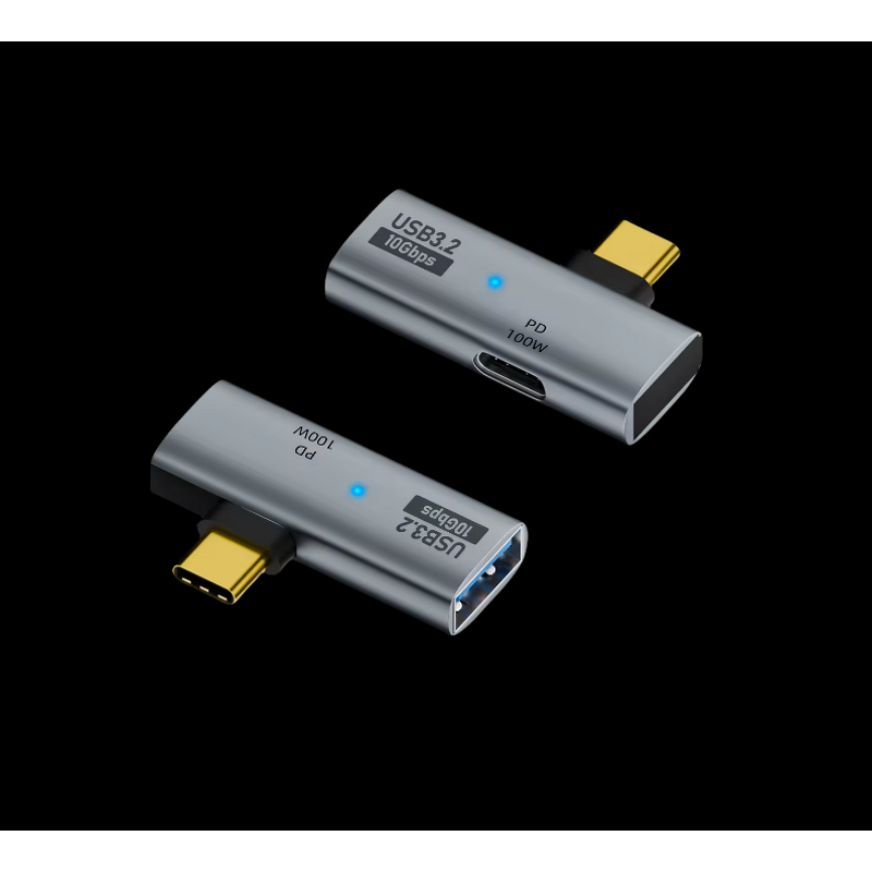 USB C Adapter Manufacturer - OEM OTG One in Two PD100W 10Gbps Fast Charging