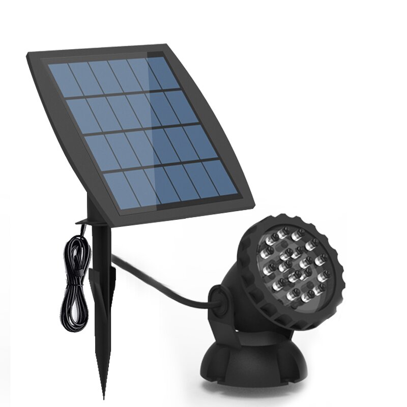 Solar Underwater Light Manufacturer - OEM 3W Waterproof Color LED