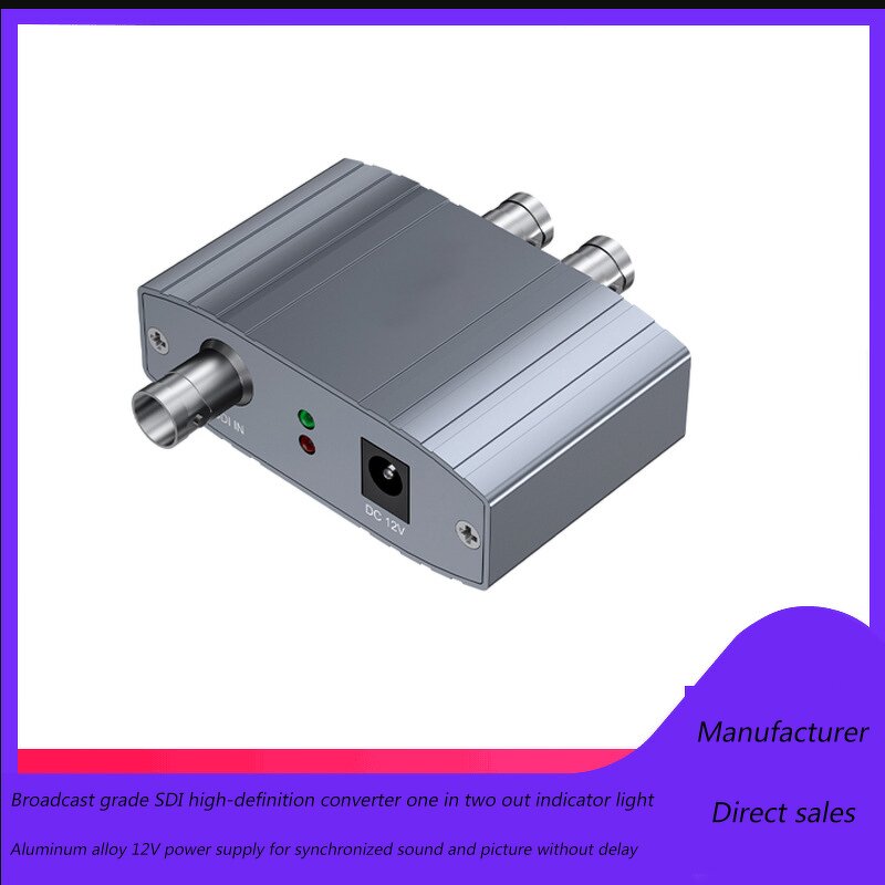 SDI Distributor Manufacturer - OEM One in Two Monitor Video Broadcast