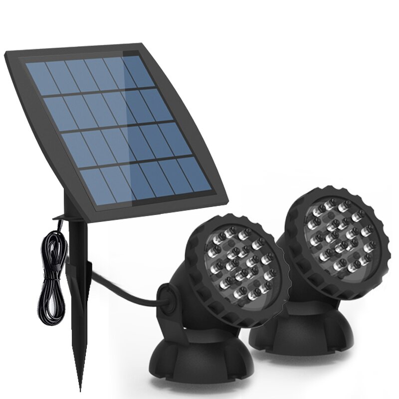 Solar Underwater Light Manufacturer - OEM 3W Colorful 6V Waterproof