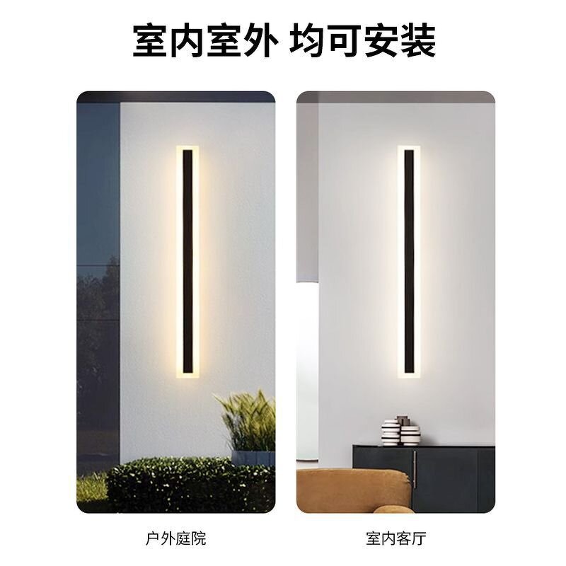 Outdoor Wall Light Manufacturer - OEM LED Long Strip IP65 Waterproof Garden