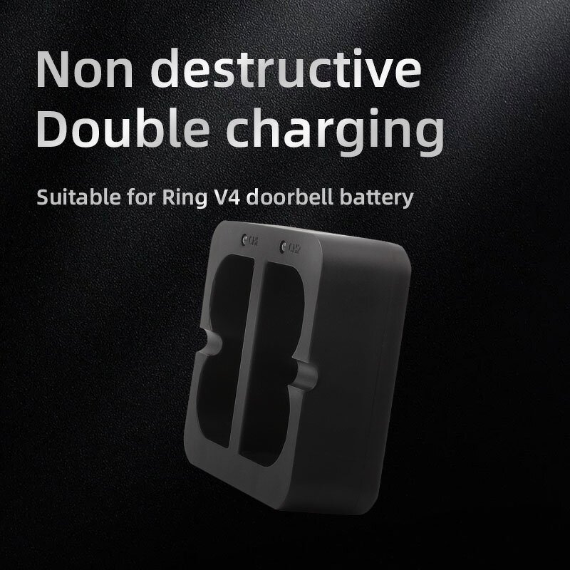 Dual Port Charger Factory - OEM for Ring Doorbell Camera 1/2/3/4 Battery