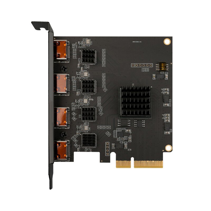 Streaming Capture Card Factory - OEM Pcie 4u SDK Vmix 4 Channels Radio