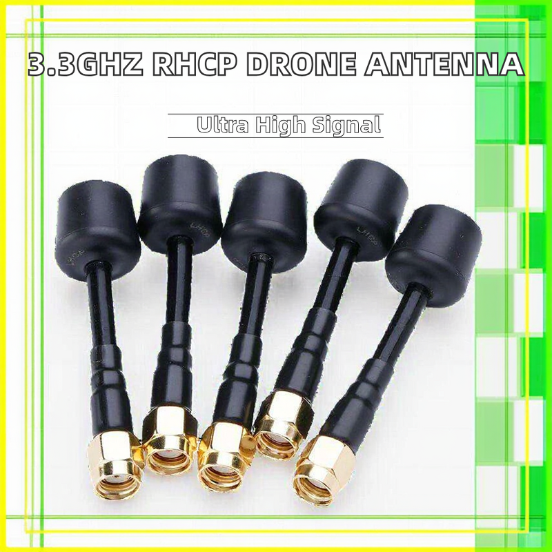Drone Antenna Factory - OEM 3300MHz Rhcp Lollipop for FPV