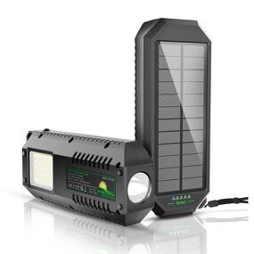 Solar Power Bank Manufacturer - OEM 20000mAh Waterproof Easy Carry Camping