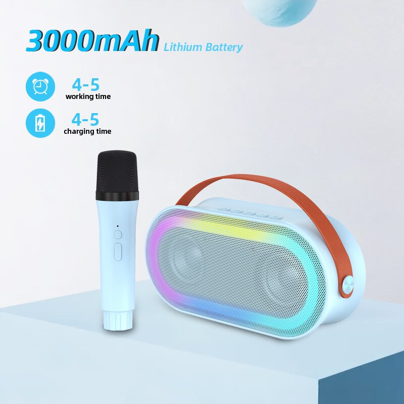 Portable LED Speaker Factory - P6 with 2 Wireless Mics Outdoor Home