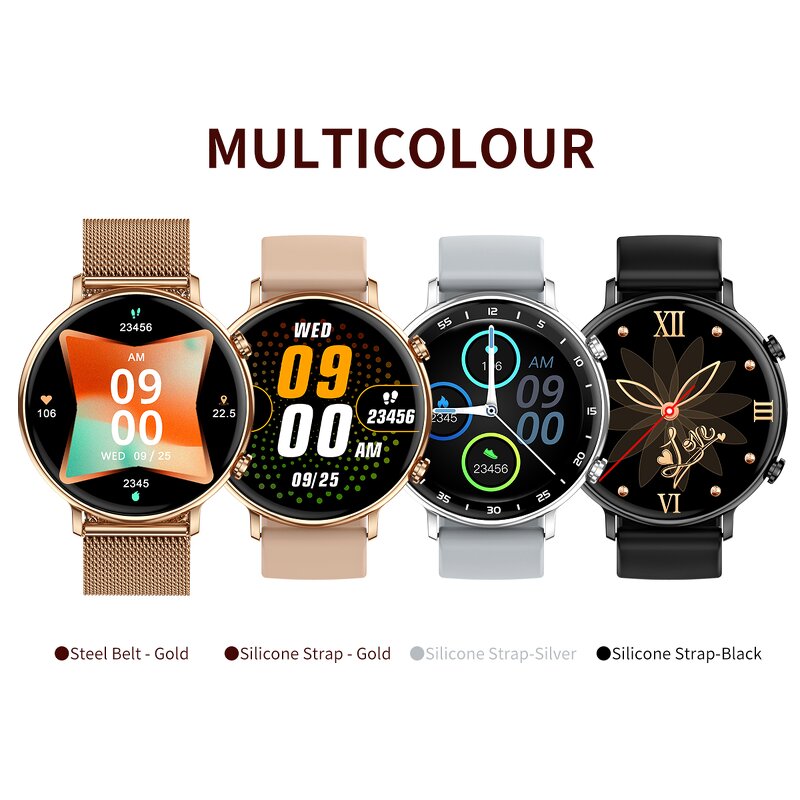 Smart Watch Factory - CY20 Women Heart Rate Blood Oxygen BT Calling