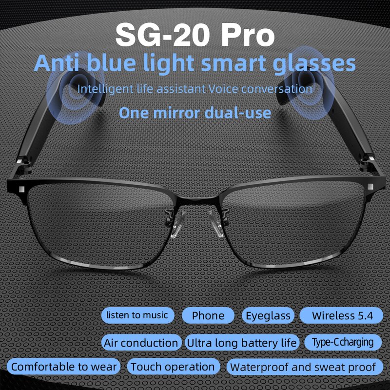Smart Wireless Glasses Factory - SG 20 PRO Outdoor Sports Cycling BT Call
