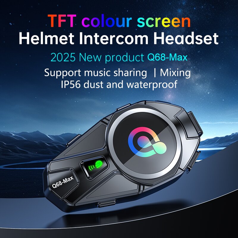 Wireless Headset Factory - 2025 New Product 500m Intercom Stereo Handsfree