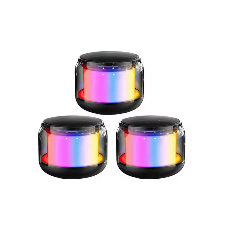 Wireless Mini Speaker Factory - S300 RGB LED Waterproof Stereo Outdoor BT