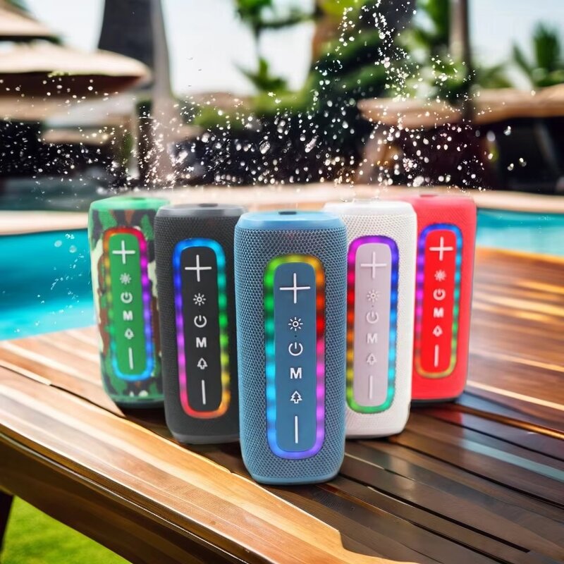 Wireless Bluetooth Speaker Factory - OEM/ODM 10W RGB USB Portable Karaoke